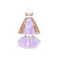 Super-Duper Tutu Cape & Maske Pink/Light Lilac de Great en La Comba
