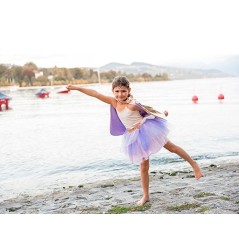Super-Duper Tutu Cape & Maske Pink/Light Lilac 4-6 años