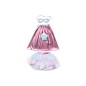 Super-Duper Tutu Cape & Maske Pink/Light de Great en La Comba