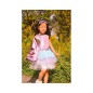 Super-Duper Tutu Cape & Maske Pink/Light Blue 4-6 años