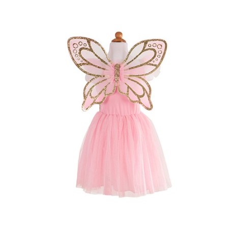 Vestido Gold Butterfly 5-7 años