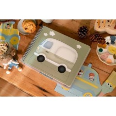 Libro Recorta y Pinta Vehículos Little Dutch en lacombainfantil.com