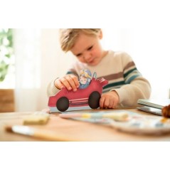 Libro Recorta y Pinta Vehículos Little Dutch en lacombainfantil.com