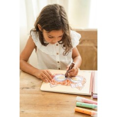 Libro Recorta y Pinta Máscaras Little Dutch en lacombainfantil.com