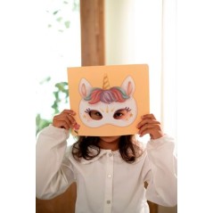 Libro Recorta y Pinta Máscaras Little Dutch en lacombainfantil.com