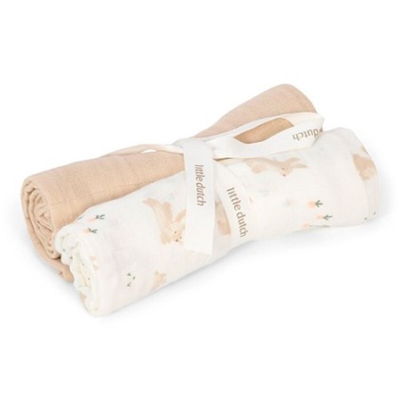 Muselinas 70 x 70 cm musel Bunny nuevo de Little Dutch.