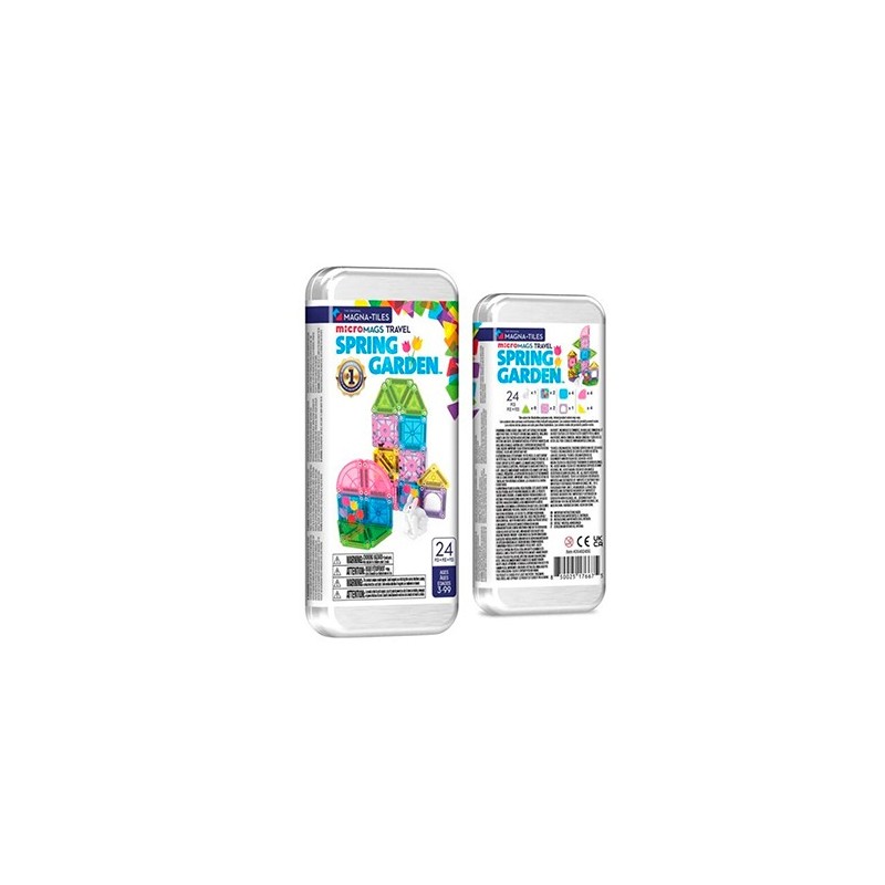 Magna-Tiles microMags Spring Travel Set - Set de Viaje Magnético (26 piezas) Magna-Tiles microMags Spring Travel Set - Set de Viaje Magnético (26 piezas)