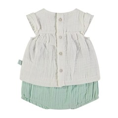 Conjunto 2 Piezas Bebé Verde Agua