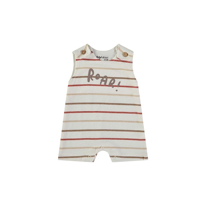 Pelele tirantes para bebé algodón Colección Babybol