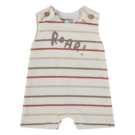 Pelele Tirantes Bebé Algodón Orgánico.