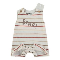 Pelele Tirantes Bebé Algodón Orgánico.