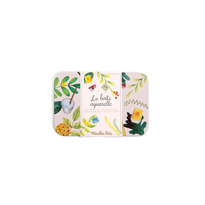 Caja de Acuarelas Moulin Roty - Le Jardin du Moulin (24 Colores)