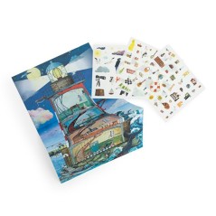 Gran Faro con Calcomanías Moulin Roty - Le Jardin du Moulin