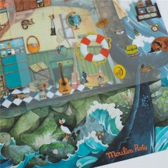 Gran Faro con Calcomanías Moulin Roty | La Comba Infantil