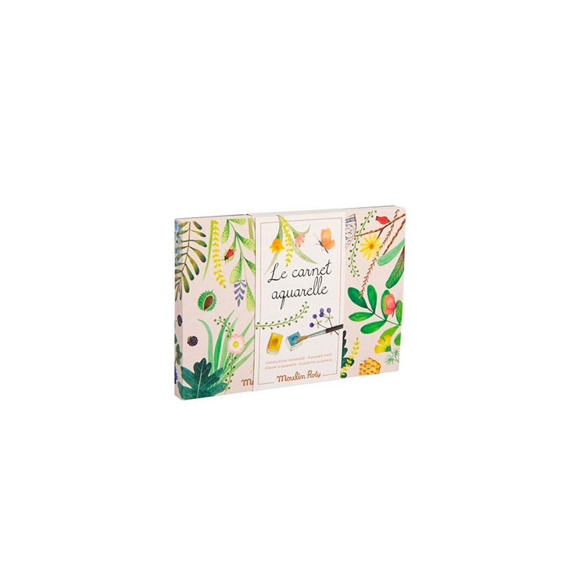 Cuaderno de Acuarela Moulin Roty - Le Jardin du Moulin (30 Hojas)