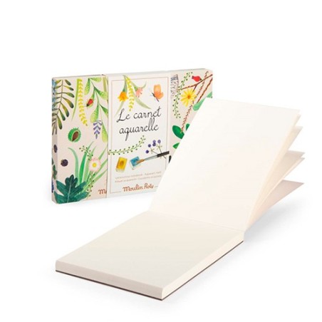 Cuaderno de Acuarela Moulin Roty - Le Jardin du Moulin (30 Hojas)