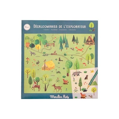 Calcomanías El Explorador Moulin Roty | La Comba Infantil