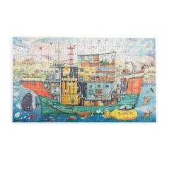 Puzzle Barco Exploración 200 piezas Moulin Roty | La Comba