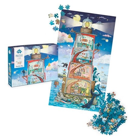 Puzzle El Faro 500 piezas Moulin Roty | La Comba Infantil
