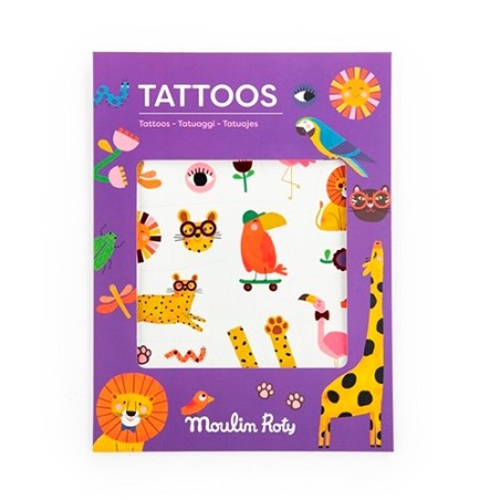 Tatuajes Temporales Les Toupitis Moulin Roty | La Comba