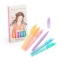 6 Rotuladores de Colores Tonos Pastel Moulin Roty - Les Rosalies