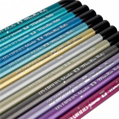 12 Lápices Colores Metalizados Comètes Filantes | La Comba Infantil