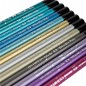 Set de 12 Lápices de Colores Metalizados Comètes Filantes - Moulin Roty