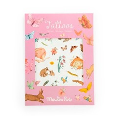 Tatuajes Les Rosalies Moulin Roty | Diseño Floral Infantil | La Comba