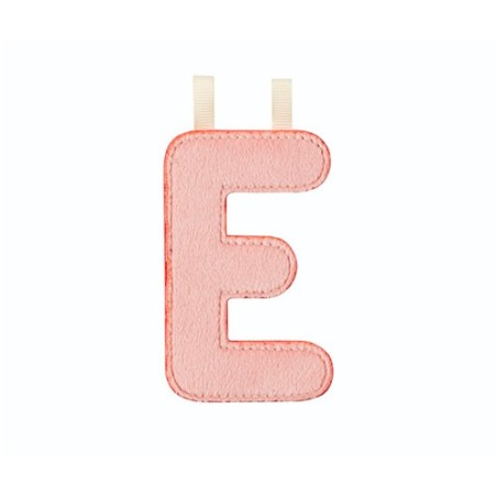 Letra Tela E Rosa Fosforescente Lilliputiens | La Comba