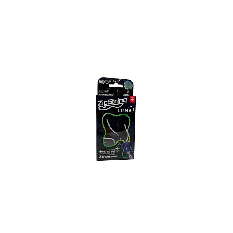 Pack 3 Cuerdas ZipString Luma Glow - Repuesto Fluorescente Brillante