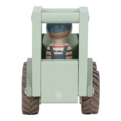 Tractor de Madera con Personaje Little Dutch | Juguete FSC | La Comba