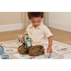 Tractor de Madera con Personaje Little Dutch | Juguete FSC | La Comba