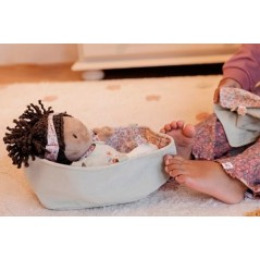 Bebé Evi con Canastilla y Muselina Little Dutch | Nueva Versión