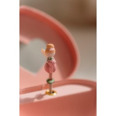 Joyero Musical Rosa Fairy Garden Little Dutch | La Comba