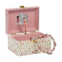 Joyero Musical Rosa Fairy Garden Little Dutch | La Comba