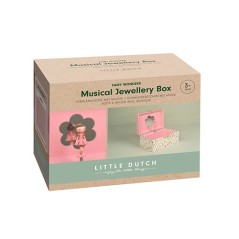 Joyero Musical Rosa Fairy Garden Little Dutch | La Comba