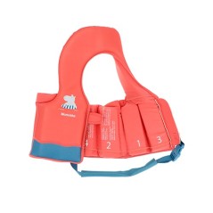 Chaleco Monnëka 1-2 años Hippos Coral | Novedad 2026 La Comba