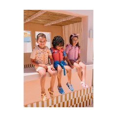 Chaleco Flotador Monnëka Hippos Coral | Tallas 2-6 años La Comba