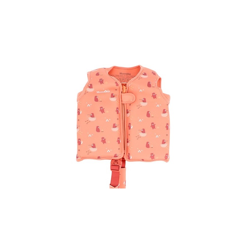 Chaleco Flotador de Aprendizaje Monnëka | Colección Camping (Tallas 2-3 y 3-6 años)