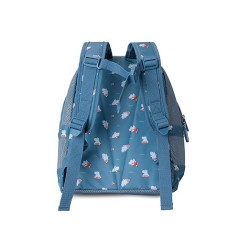 Mochila Infantil Rejilla Monnëka Hippos Azul | La Comba