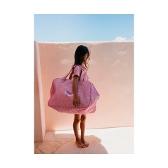 Bolso de Playa Grande con Rejilla Antiarena Monnëka | Colección Whale Pink (Ballenas)