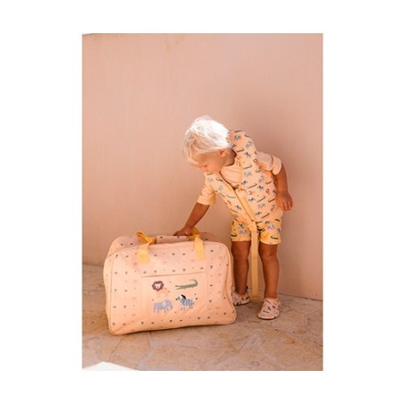 Bolso de Playa Grande con Rejilla Antiarena Monnëka | Colección Wild Animals