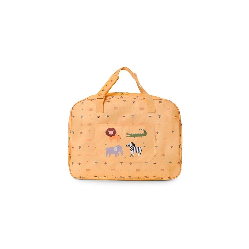 Bolso de Playa Grande con Rejilla Antiarena Monnëka | Colección Wild Animals