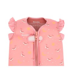 Chaleco Flotador Monnëka Whale Pink | Tallas 2-6 años La Comba