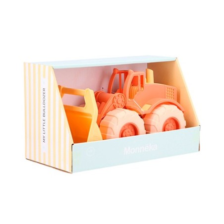 Excavadora de Playa Monnëka Orange | Juguete Eco-Friendly Flexible y Articulado