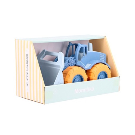 Excavadora de Playa Monnëka Blue | Juguete Eco-Friendly Flexible y Articulado