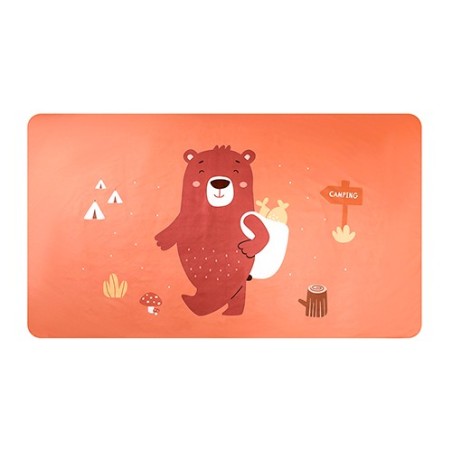 Toalla playa microfibra Camping personalizable para niños La Comba