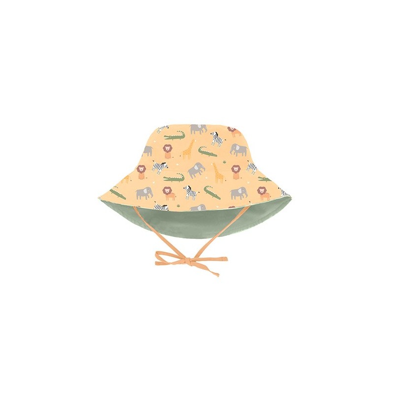 Gorro de Sol Reversible Wild Animals | Protección UPF+30 Monnëka