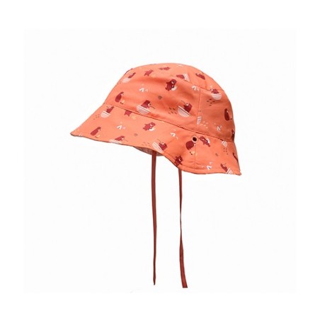 Gorro reversible infantil Camping con protección solar UPF30 La Comba