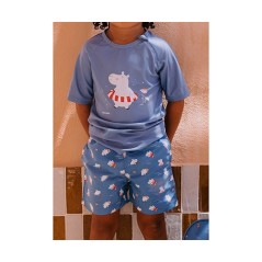 Camiseta Protección Solar Hippos UPF 50+ Monnëka | La Comba